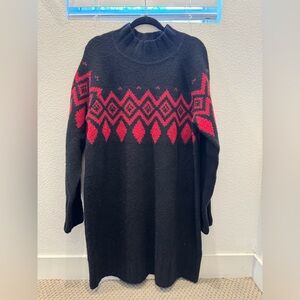 NWT Banana Republic Adria Fair Isle Sweater Dress
